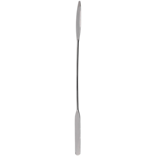 HSWHS15907-CS - Heathrow Scientific - Heathrow Scientific Spatula, Scraper Round End & Tapered Flat End, Steel