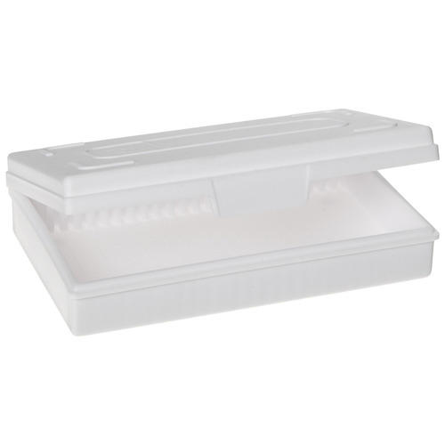 HSWHS15990C-CS - Heathrow Scientific - Heathrow Scientific Microscope Slide Box, 25-Place, White