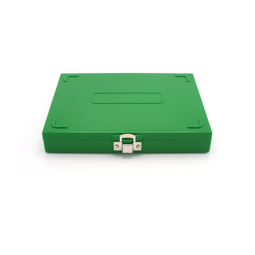 HSWHS15994B-CS - Heathrow Scientific - Heathrow Scientific Premium Microscope Slide Box, 100-Place, Cork, Green