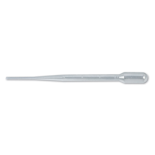 HSWHS206372B-CS - Heathrow Scientific - Heathrow Scientific Transfer Pipette 2mL 20 Wrap Sterile, Natural
