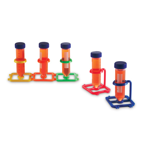 HSWHS23052-CS - Heathrow Scientific - Heathrow Scientific 1-Well Interlocking Tube Rack for 50mL Tubes, Assorted