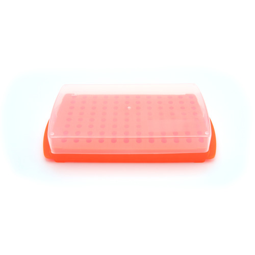 HSWHS2345A-CS - Heathrow Scientific - Heathrow Scientific 96-Well Reversible Tube Rack, Assorted