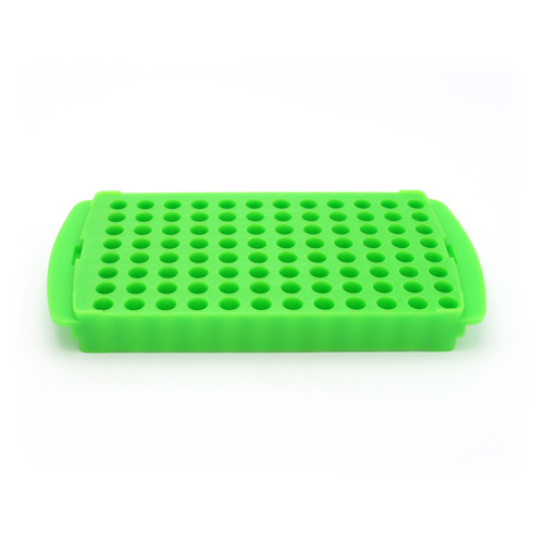 HSWHS2345D-CS - Heathrow Scientific - Heathrow Scientific 96-Well Reversible Tube Rack, Green