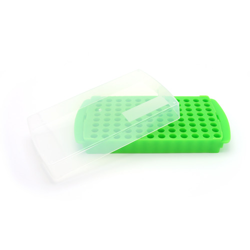 HSWHS2345D-CS - Heathrow Scientific - Heathrow Scientific 96-Well Reversible Tube Rack, Green