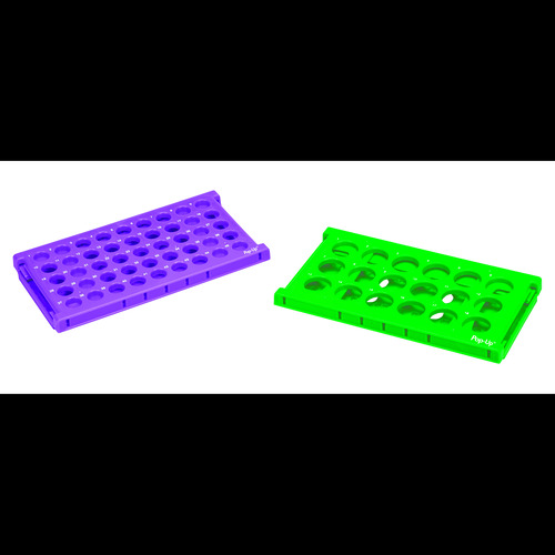 HSWHS24319-CS - Heathrow Scientific - Heathrow Scientific Pop-Up Tube Rack 50mL, Green