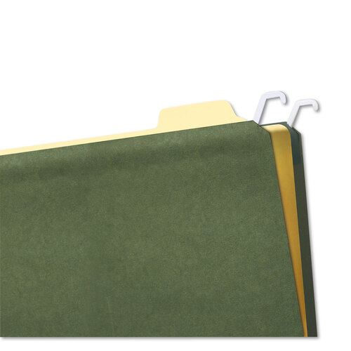 IDEFT07043 - Ideastream - Hanging File Folders with Innovative Top Rail, Legal Size, 1/4-Cut Tabs, Standard Green, 20/Pack