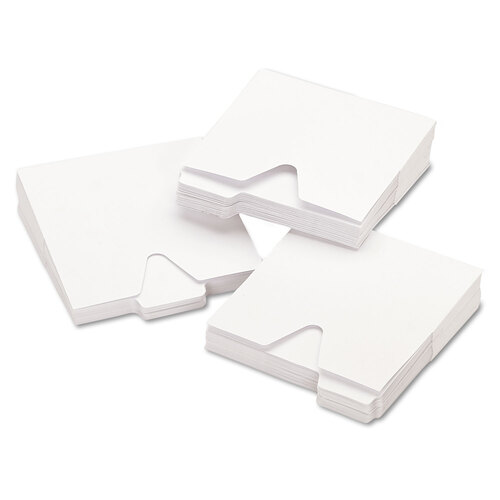 IDEVZ01096 - Ideastream - CD File Folders, 1 Disc Capacity, White, 100/Pack