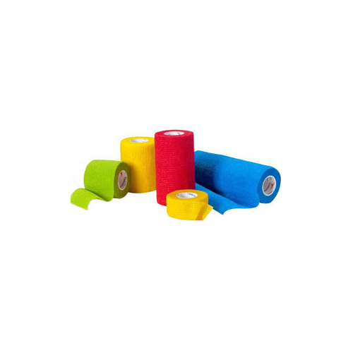 IND55CAH45LFCP-BX - Cardinal Health - Cardinal Health Self-Adherent Bandage, 4" x 5 yds, Assorted Color Pack, 12/BX