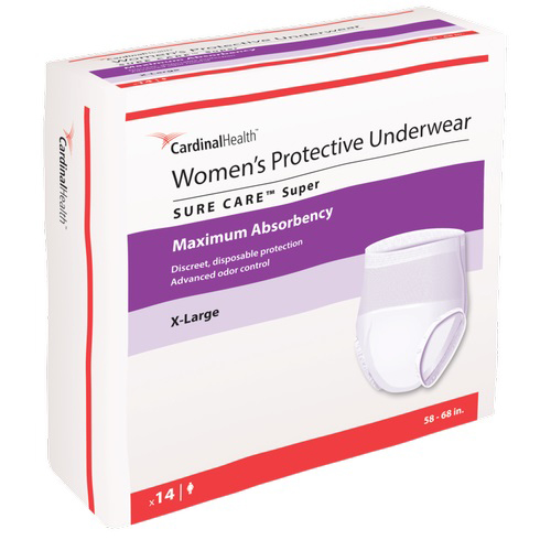 Member's Mark Total Protection Incontinence Underwear for Women (S/M/L/XL)