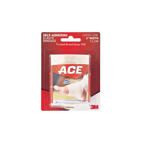 IND58207461-EA - 3M - 3M Ace Self-Adhering Bandage 3" x 4-1/5', 1/EA