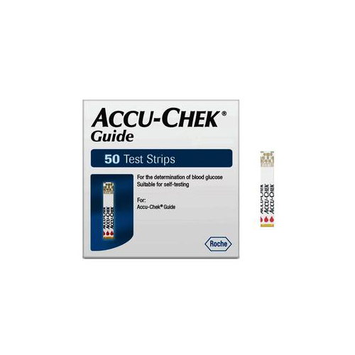 IND5936001-BX - Roche - Roche Accu-Chek Guide 50 ct Blood Glucose Test Strips