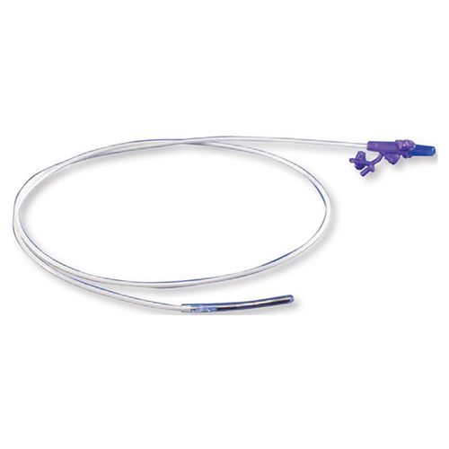 IND618884711253E-EA - Cardinal Health - Cardinal Health Kangaroo Nasogastric Feeding Tube with ENFit Connection, Dobbhoff Tip and Stylet, 12 Fr, 43", 1/EA