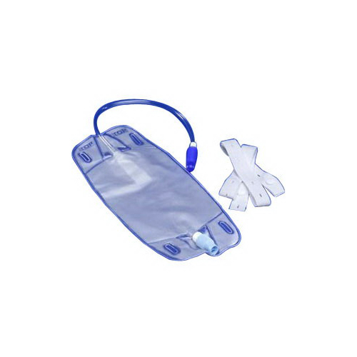 Dover Urinary Leg Bag AntiReflux Valve 25 oz. Vinyl Cardinal Health