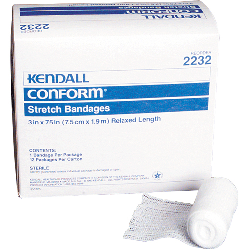 IND682238-CS - Cardinal Health - Cardinal Health Conform Sterile Stretch Bandage 6" x 75", 48/CS