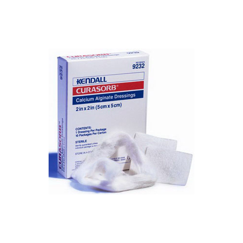 IND689232-BX - Cardinal Health - Cardinal Health Curasorb Calcium Alginate Dressing 2" x 2", 10/BX