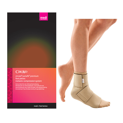 Juxta-Fit Premium Ankle Foot Wrap, Closed Heel, Small, 1/EA - Medi 38270017  EA - Betty Mills