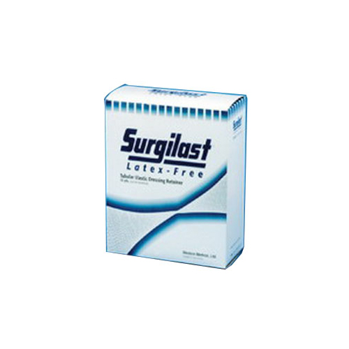 INDGLLF2502-EA - Integra Lifesciences - Integra Lifesciences Surgilast Latex-Free Tubular Elastic Dressing Retainer, Size 2, 7" x 25 yds. (Small: Hand, Arm, Leg and Foot), 1/EA