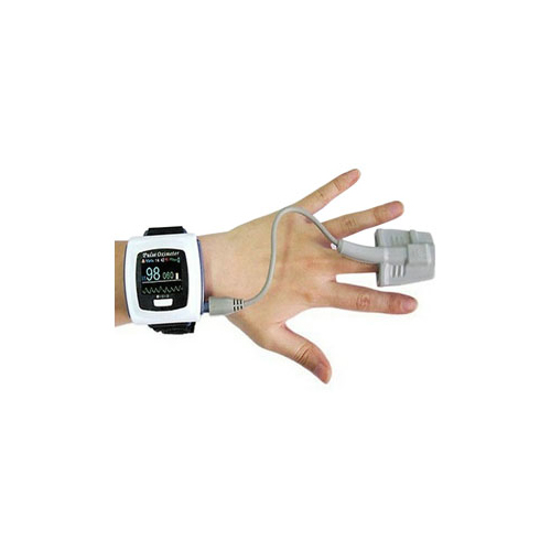INDJK2169654-EA - Simpro - Simpro Wrist Oximeter with Rechargeable Battery with Bluetooth Connectivity CMS-50F, 1/EA