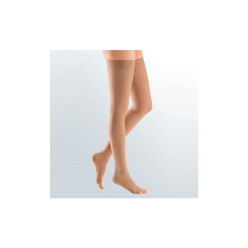 INDNE19505-EA - Medi - Medi Mediven Plus Thigh-High with Silicone Top, 20-30, Closed, Beige, Size 5, 1/EA