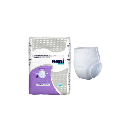 INDTZMSXL16AP1-PK - TZMO - TZMO Seni Active Super Plus Pull-On Underwear, XL, 16 Count