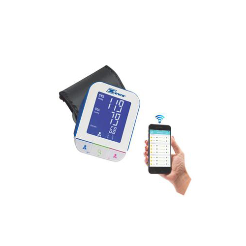 Zewa Automatic Premium Bluetooth Blood Pressure Monitor with 2