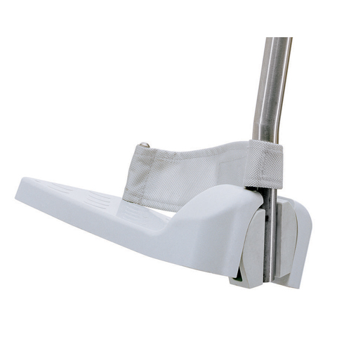 INVAP1643572 - Invacare - Aquatec Ocean Ergo Shower Chair Complete Legrest with Calf Pad, Left