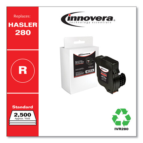 IVR280 - Innovera - Remanufactured Red Postage Meter Ink, Replacement for IM-280 (ISINK2IMINK2), 2,500 Page-Yield