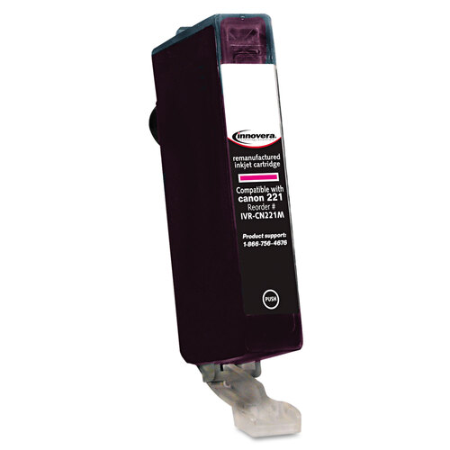 IVRCNCLI221M - Innovera - Remanufactured Magenta Ink, Replacement for CLI-221M (2948B001), 530 Page-Yield