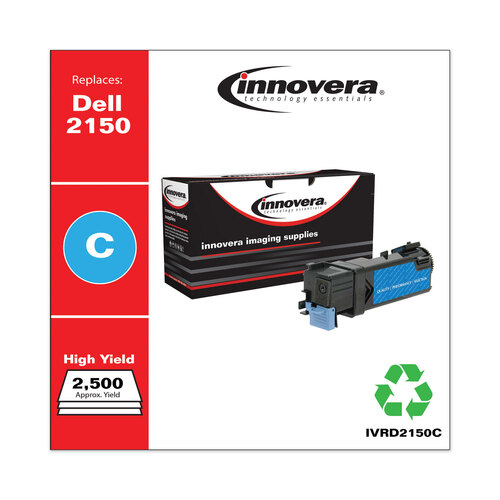 IVRD2150C - Innovera - Remanufactured Cyan High-Yield Toner, Replacement for 331-0716, 2,500 Page-Yield
