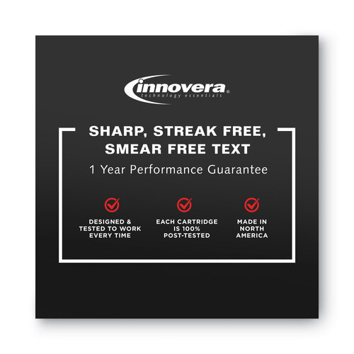 IVRF6T80AN - Innovera - Remanufactured Black Ink, Replacement for 972 (F6T80AN), 3,500 Page-Yield
