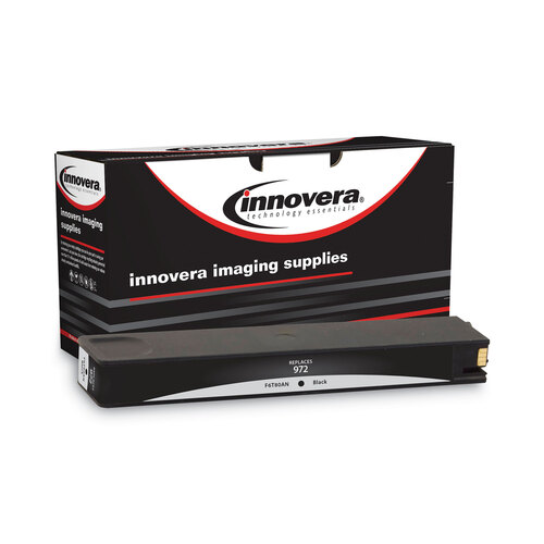 IVRF6T80AN - Innovera - Remanufactured Black Ink, Replacement for 972 (F6T80AN), 3,500 Page-Yield