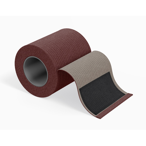 JEGFMN100518 - FifthPulse - FifthPulse Premium Elastic Bandages with Hook and Loop Closure, 3" Rolls, Navy Blue & Burgundy, 2/PK