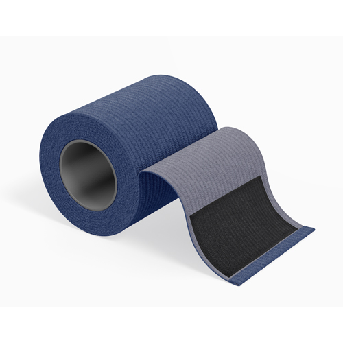 JEGFMN100518 - FifthPulse - FifthPulse Premium Elastic Bandages with Hook and Loop Closure, 3" Rolls, Navy Blue & Burgundy, 2/PK