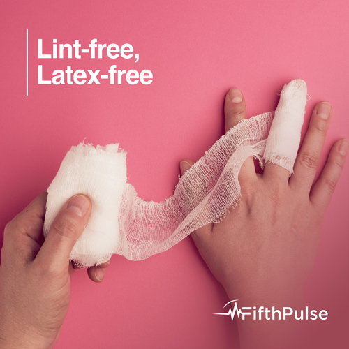 JEGFMN100530 - FifthPulse - FifthPulse Stretch Gauze Bandages, Latex & Lint Free, Individually Wrapped, 12/PK