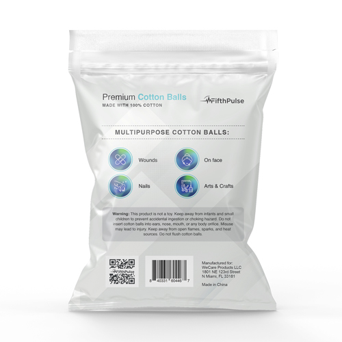 FifthPulse Cotton Balls - Thumbnail 3