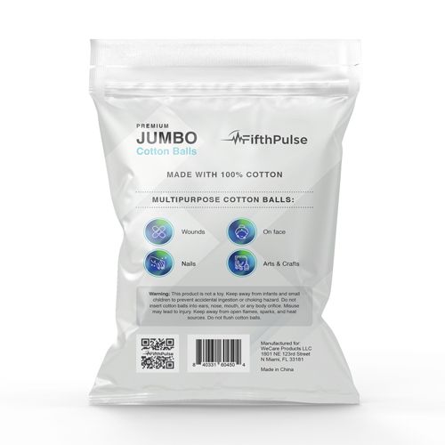FifthPulse Cotton Balls