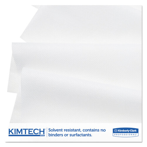 KCC06121 - Kimberly Clark Professional - SCOTTPURE Wipers, 1/4 Fold, 12 x 15, White, 100/Box, 4/Carton