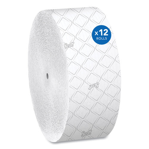 Essential Coreless JRT, Septic Safe, 2-Ply, White, 3.75 Essential Coreless JRT, Septic Safe, 2-Ply, White, 3.75