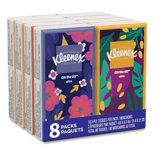 Kleenex® On The Go Packs Facial Tissues - Kimberly Clark