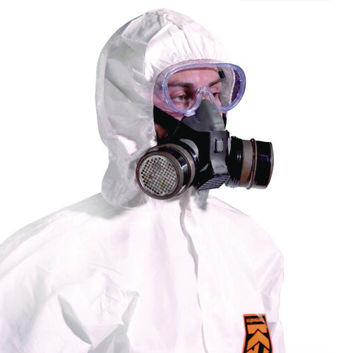 KCC51928 - KIMBERLY CLARK PROFESSIONAL - A50 Breathable Splash and Particle Protection Overalls, White, 2X-Large, 25/Carton