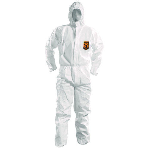 KCC51928 - KIMBERLY CLARK PROFESSIONAL - A50 Breathable Splash and Particle Protection Overalls, White, 2X-Large, 25/Carton