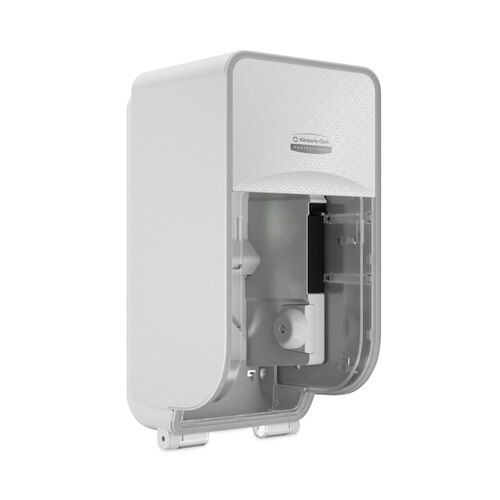 KCC58711 - Kimberly Clark Professional - ICON Coreless Standard Roll Toilet Paper Dispenser, 7.18 x 13.37 x 7.06, White Mosaic