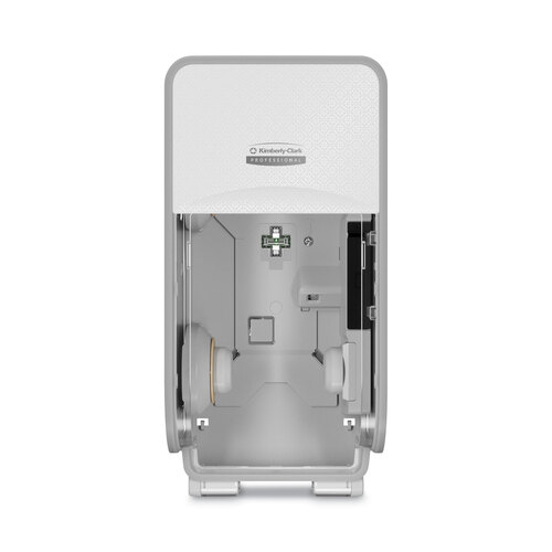KCC58711 - Kimberly Clark Professional - ICON Coreless Standard Roll Toilet Paper Dispenser, 7.18 x 13.37 x 7.06, White Mosaic