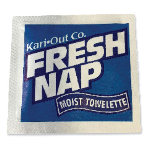 KOT6700305 - KARI-OUT COMPANY - Fresh Nap Moist Towelettes, Individually Wrapped, 7 x 5, Citrus Scent, 1,000/Carton