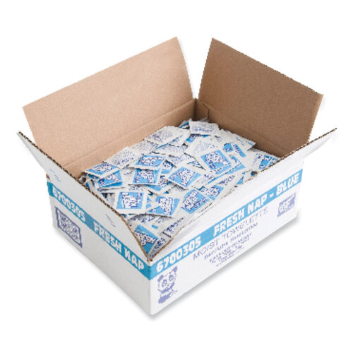 KOT6700305 - KARI-OUT COMPANY - Fresh Nap Moist Towelettes, Individually Wrapped, 7 x 5, Citrus Scent, 1,000/Carton
