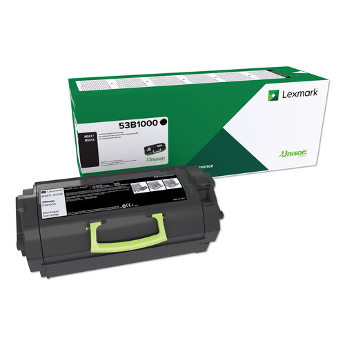 53B1000 Unison Toner, 11,000 Page-Yield, Black 53B1000 Unison Toner, 11,000 Page-Yield, Black