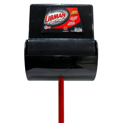 LIB1193 - Libman - Deluxe Lobby Dustpan & Broom Set (Closed Lid)