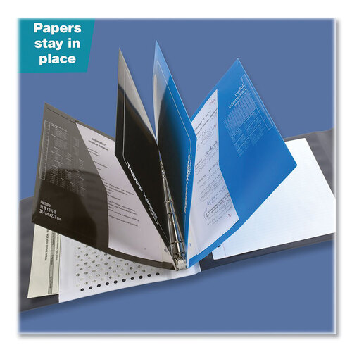 MEA260038CQ1ECM - Mead - Trapper Keeper 3-Ring Pocket Binder, 1&quot; Capacity, 11.25 x 12.19, Shapes