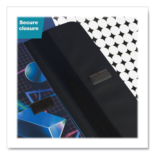 MEA260038CQ1ECM - Mead - Trapper Keeper 3-Ring Pocket Binder, 1&quot; Capacity, 11.25 x 12.19, Shapes