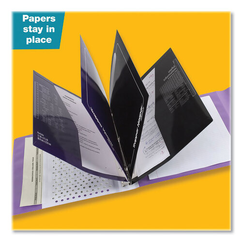 MEA260038FDE1EC - Mead - Trapper Keeper 3-Ring Pocket Binder, 1&quot; Capacity, 11.25 x 12.19, Palm Trees